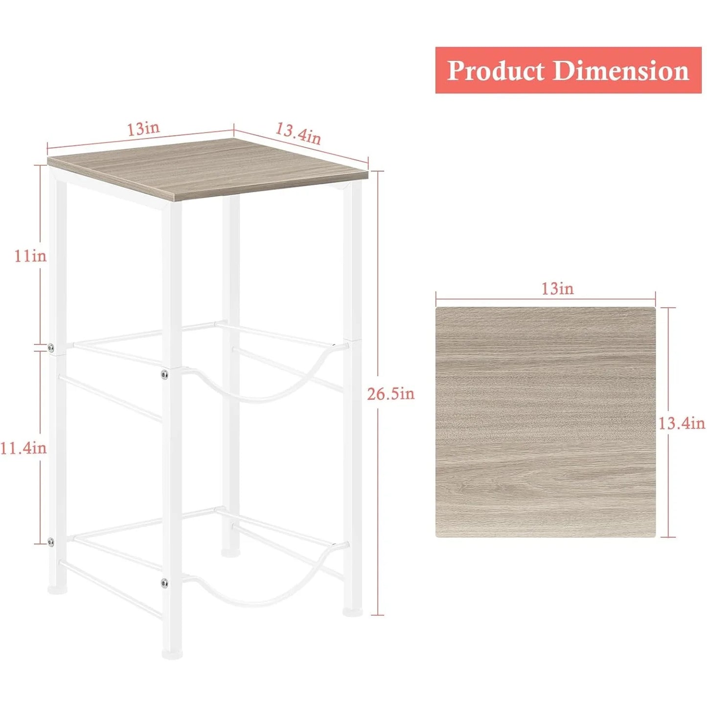 2-Tier 5-Gallon Water Bottle & Jug Rack w/ Storage Shelf | 2-Slot Organizer for Home/Office/Garage | Space-Saving Design